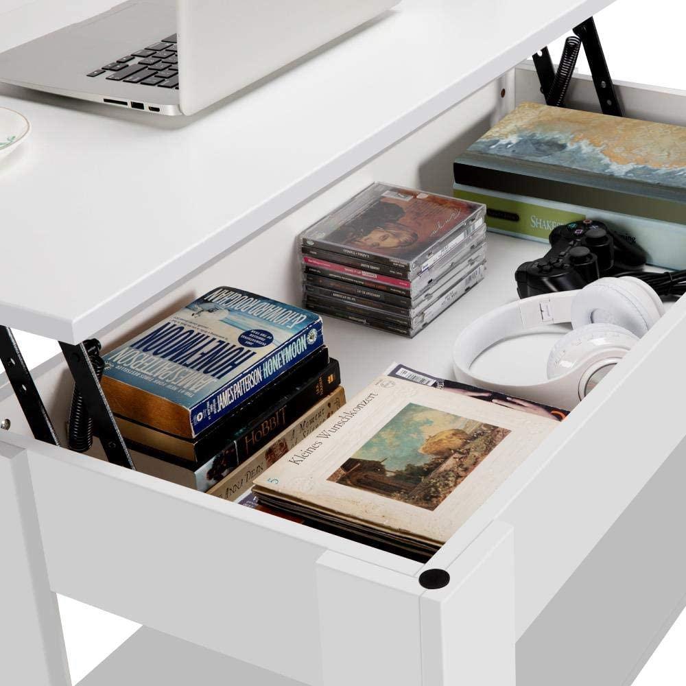 Lift Top Coffee Table - Black: image 5